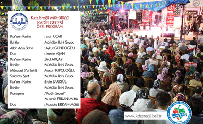 KAD�R GECES�'NDE �STENMEYEN OLAY!